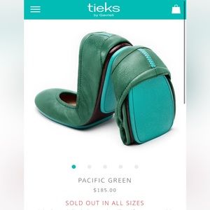 Pacific Green Tieks